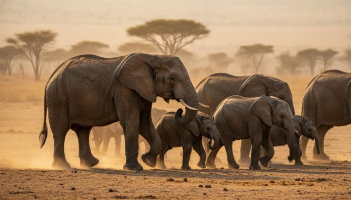 Роль пожилых слонов: ученые оценили последствия утраты вожаков для популяций