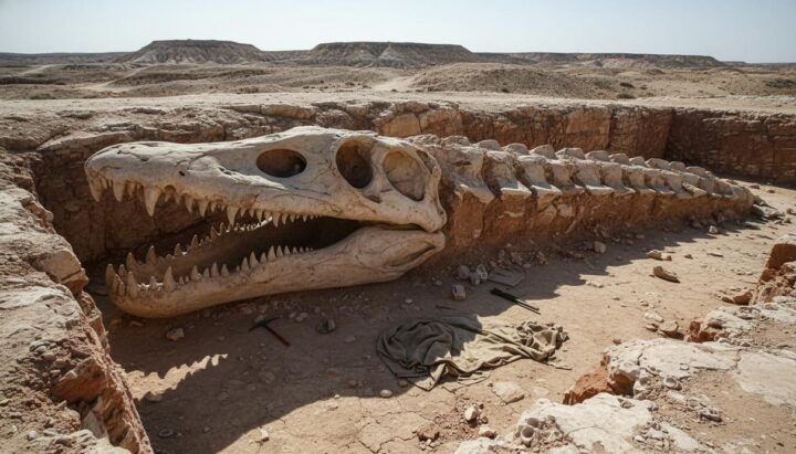 Открытие в Марокко: новый вид девятиметровых морских ящеров