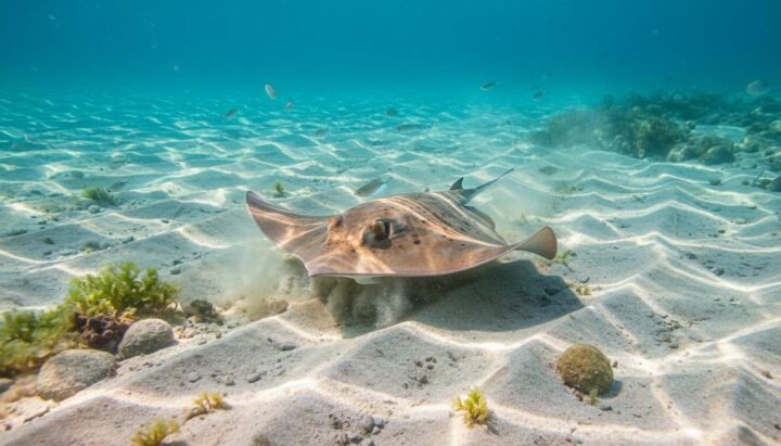 Программа в Валенсии: спасение исчезающих скатов-бабочек в Средиземном море
