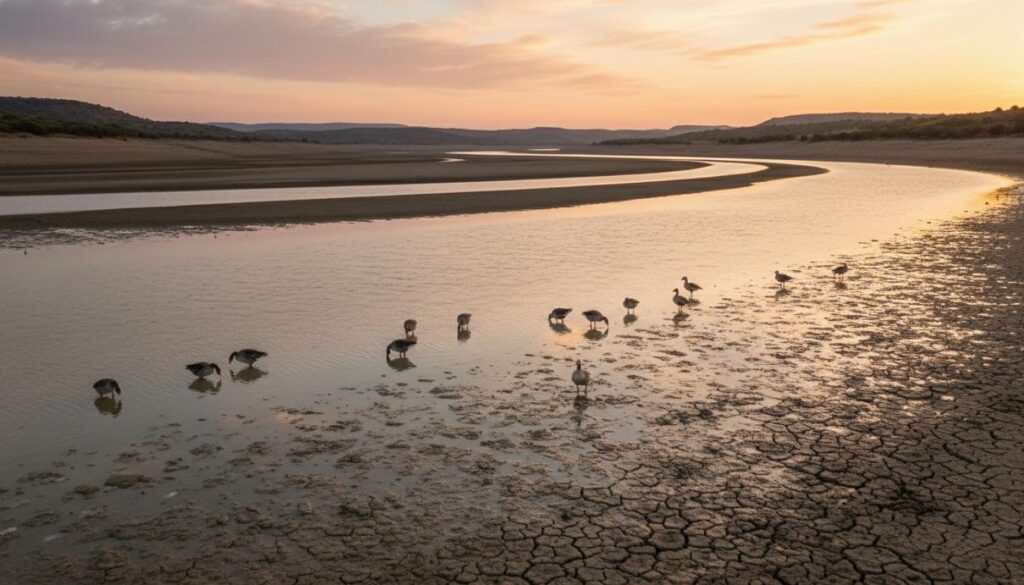 Кризис на водоемах Эстремадуры: популяция птиц сокращается из-за климата