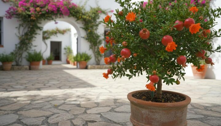 Городское садоводство: гранат становится устойчивой альтернативой газонам