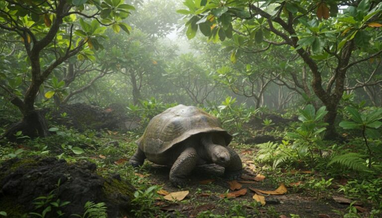 Сейшельские гигантские черепахи восстановили экосистему за шесть месяцев